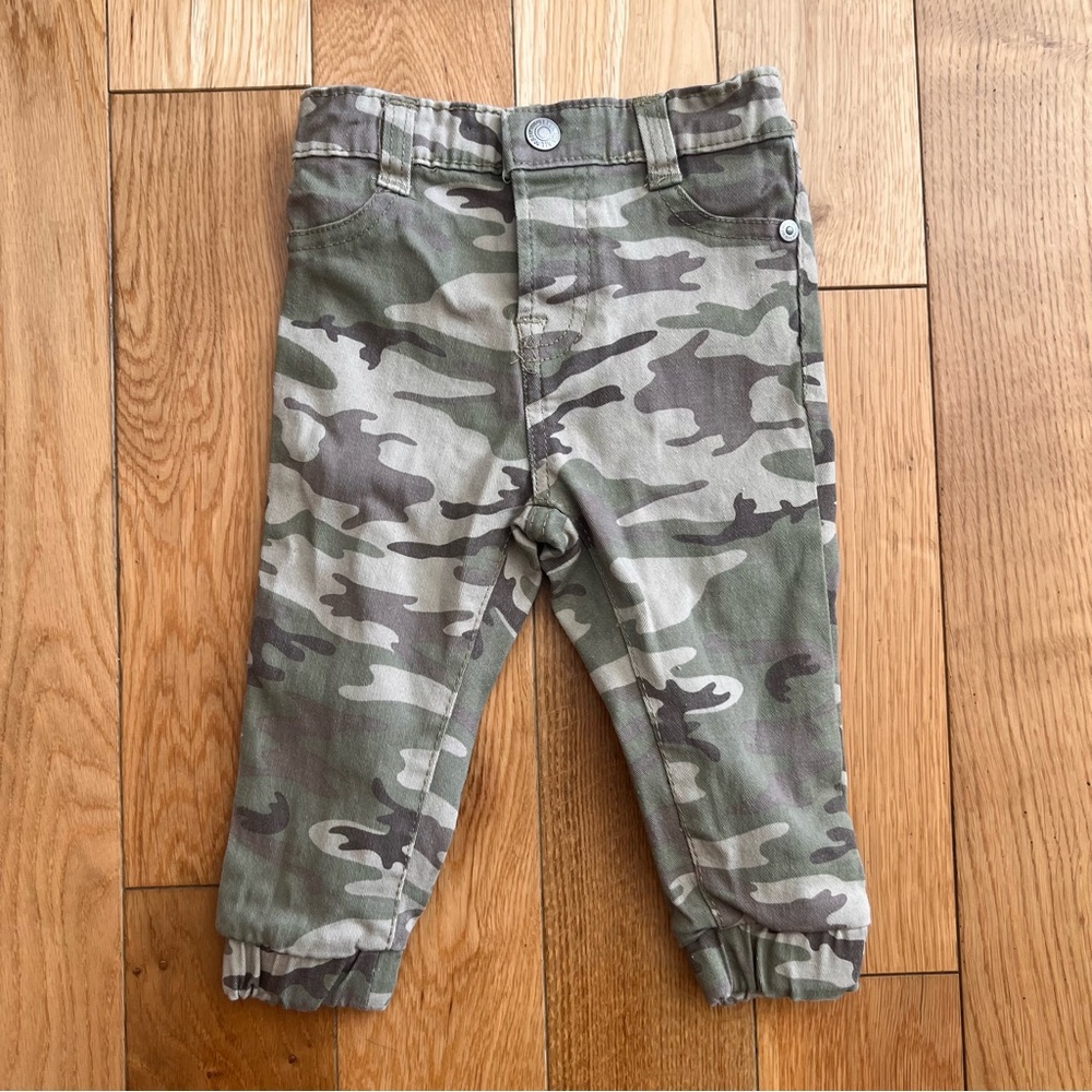 7 For All Mankind Camo Pants 12 Month Baby Boy